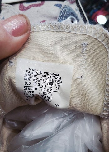 Kamuflaj desenli spor  Ayakkabı - Görsel 5