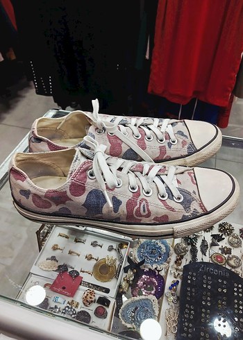 Kamuflaj desenli spor  Ayakkabı - Görsel 2