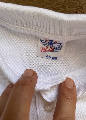 Diğer Beyaz Erkek Çocuk Kısa Kollu Polo Tişört