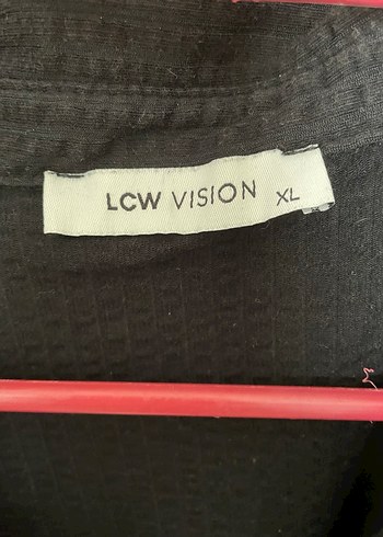 Siyah Kısa Kollu Keten Polo Tişört - Görsel 2