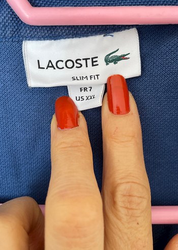 Lacoste Lacivert Kısa Kollu erkek Polo Tişört - Görsel 2
