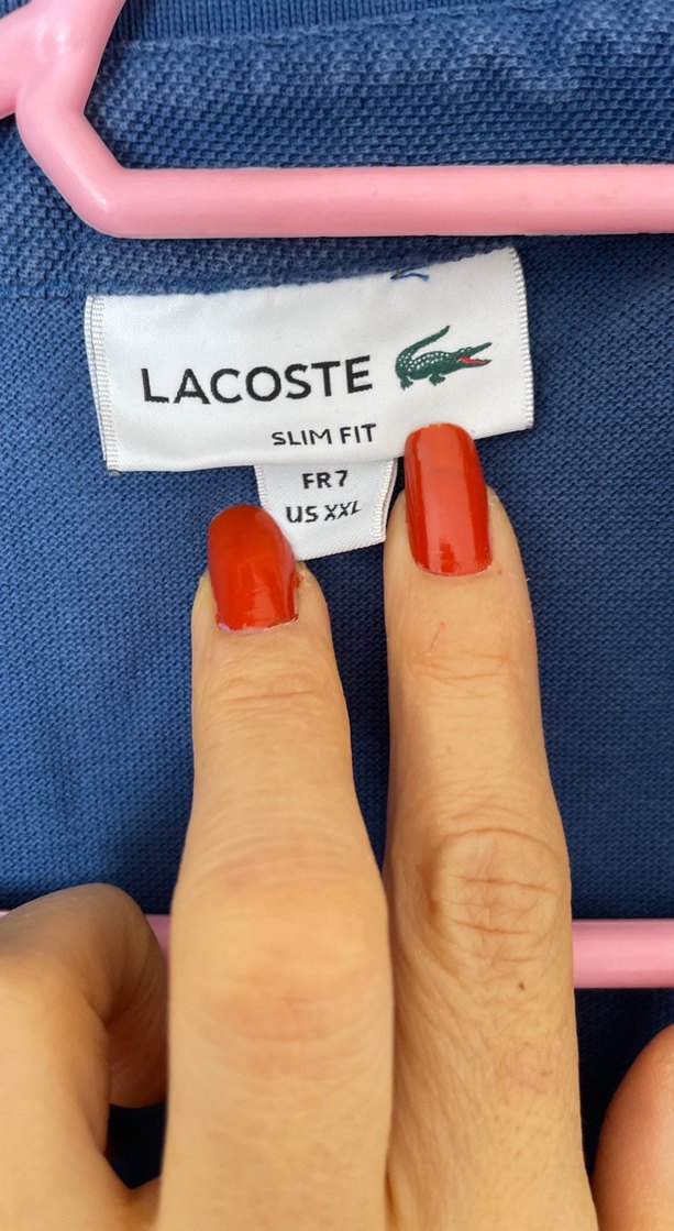 Lacoste Lacivert Kısa Kollu erkek Polo Tişört - Görsel 2