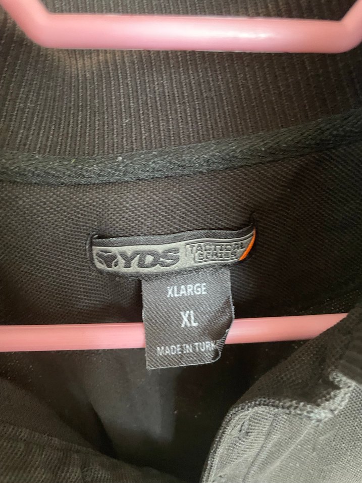 Erkek Siyah Kısa Kollu Polo Tişört - Görsel 3