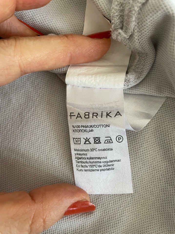 Gri Erkek Polo Yaka Kısa Kollu Tişört - Görsel 3