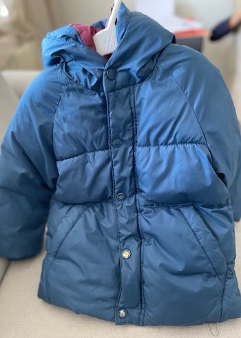 Zara  Mavi Erkek Çocuk Mont - Görsel 3