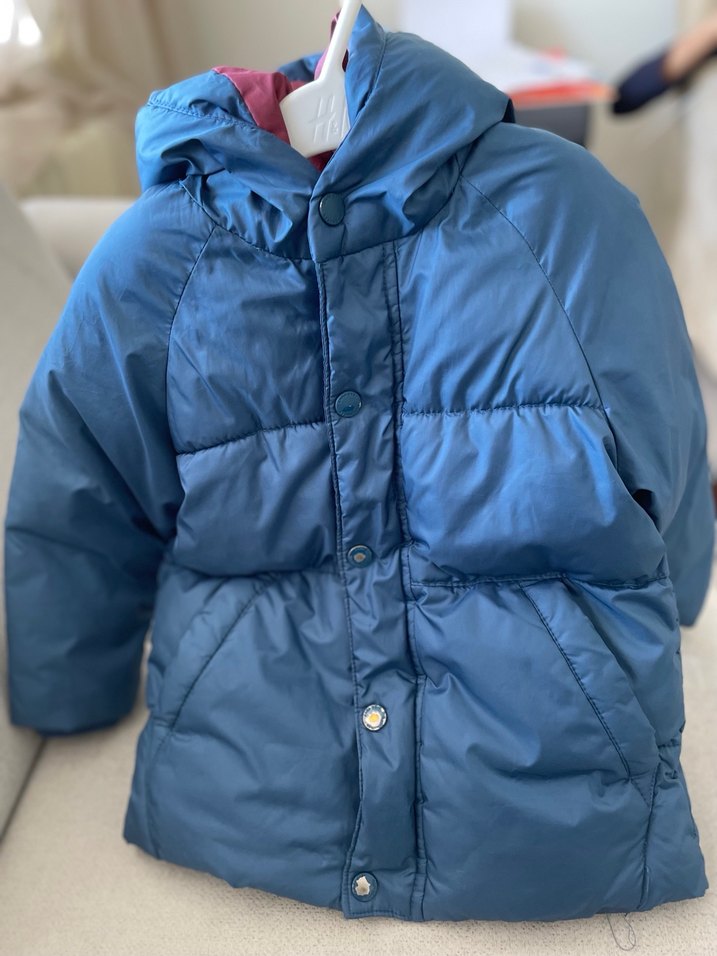 Zara  Mavi Erkek Çocuk Mont - Görsel 3