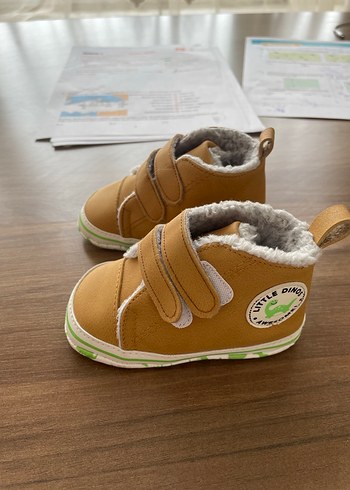 Erkek Bebek Kahverengi İlk Adım Ayakkabısı - Görsel 2