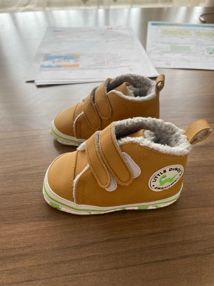 Erkek Bebek Kahverengi İlk Adım Ayakkabısı - Görsel 2
