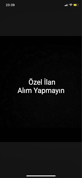 Özel ilan