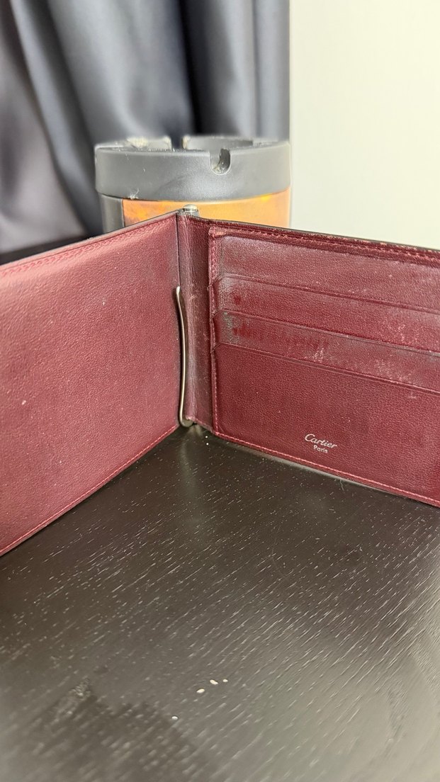 Köşeleri Metal Detaylı Siyah Erkek Cüzdanı - Görsel 2