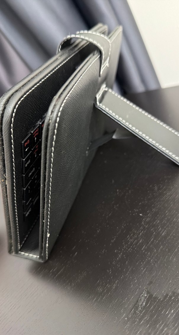 USB Kablolu Siyah Taşınabilir Klavye Kılıfı - Görsel 3