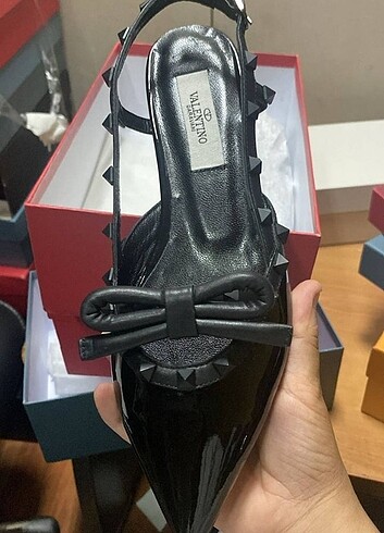 Valentino Valentino siyah babet