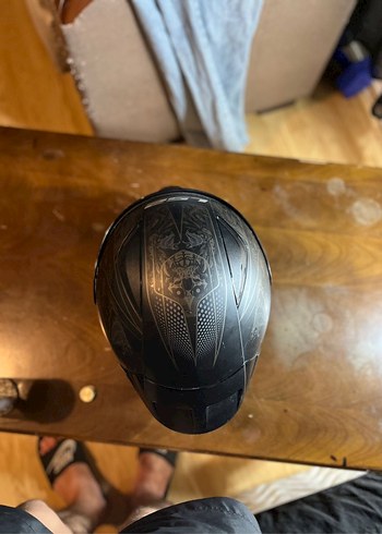 Siyah LS2 Motosiklet Kaskı - Görsel 3