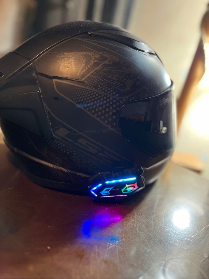 Siyah LS2 Motosiklet Kaskı - Görsel 2