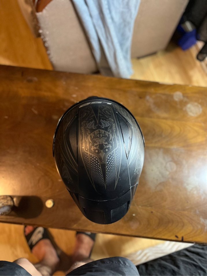 Siyah LS2 Motosiklet Kaskı - Görsel 3