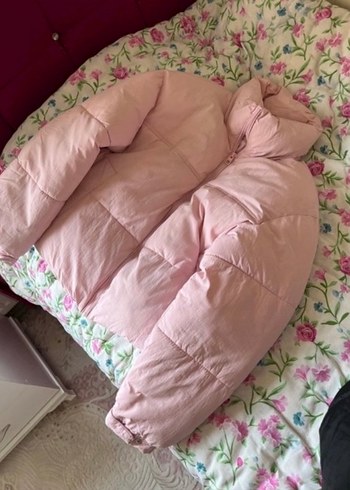 bershka pembe mont - Görsel 2