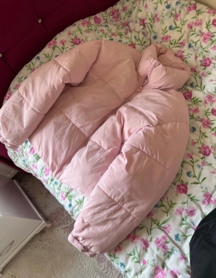 bershka pembe mont - Görsel 2