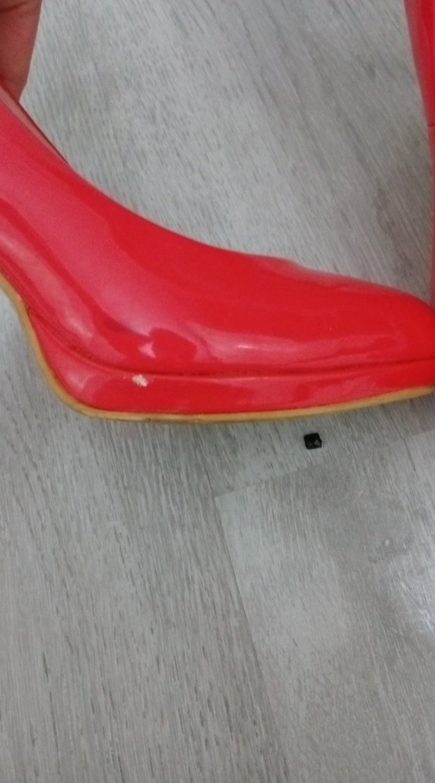 Kırmızı Minimalist Stiletto Topuklu Kadın Ayakkabı - Görsel 3