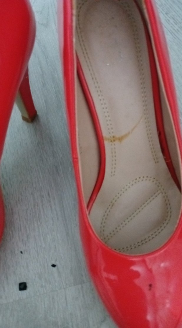 Kırmızı Minimalist Stiletto Topuklu Kadın Ayakkabı - Görsel 2