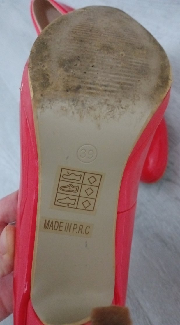 Kırmızı Minimalist Stiletto Topuklu Kadın Ayakkabı - Görsel 5