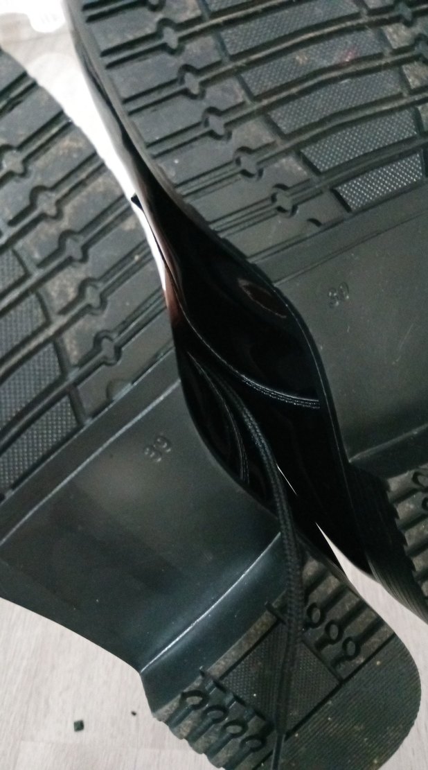 Koyu Siyah Çocuk Özel Gün Ayakkabısı - Görsel 3