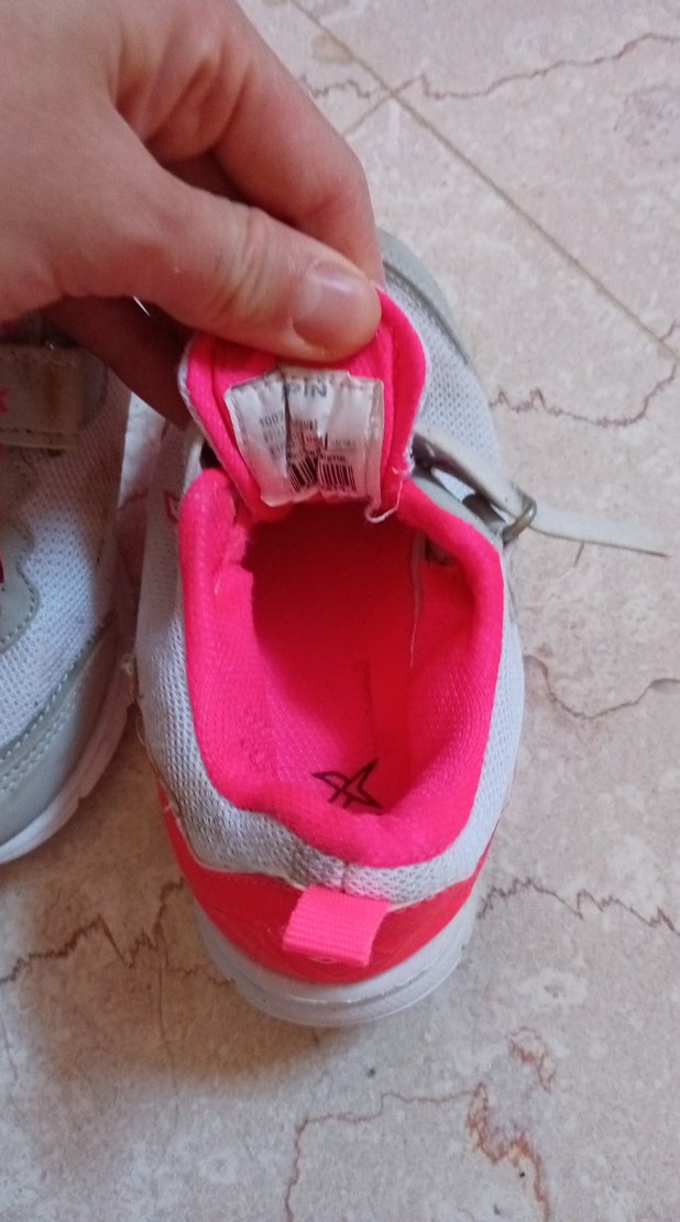 Kinetix Kız Çocuk Gri Pembe Spor Ayakkabı - Görsel 3