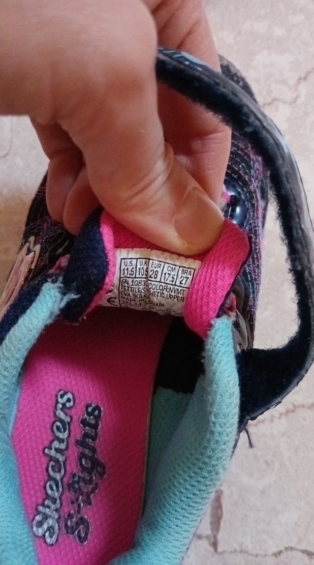 Kız Çocuk Çok Renkli Bağcıksız Spor Ayakkabı - Görsel 2