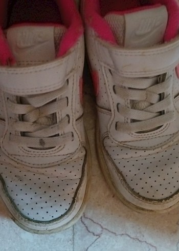 Kız Çocuk Pembe Cırtlı Spor Ayakkabı - Görsel 5