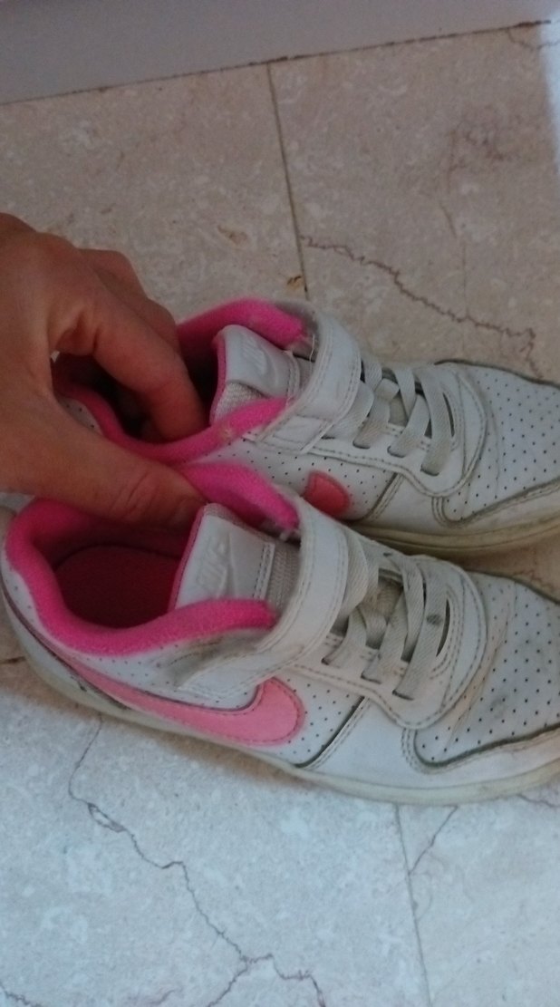 Kız Çocuk Pembe Cırtlı Spor Ayakkabı - Görsel 2