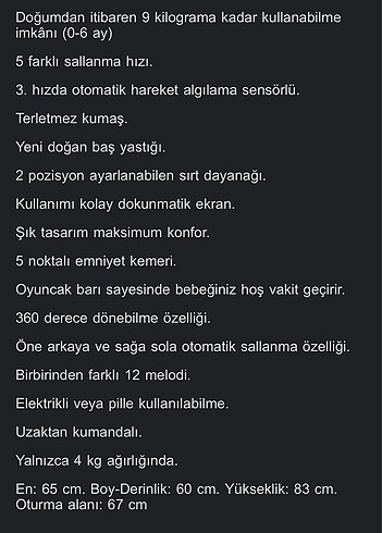  Beden gri Renk Kraft sallanan anakucağı