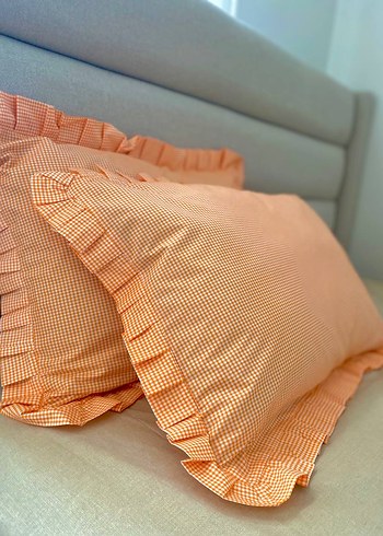 Pötikare Yastık Kılıfı Fırfırlı - Görsel 2