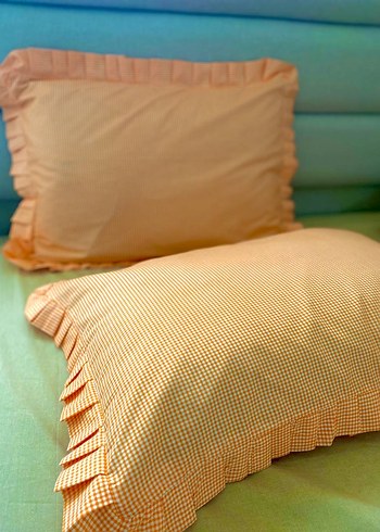 Pötikare Yastık Kılıfı Fırfırlı - Görsel 4