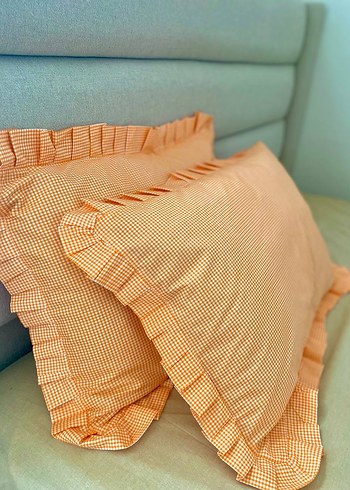 Pötikare Yastık Kılıfı Fırfırlı - Görsel 5