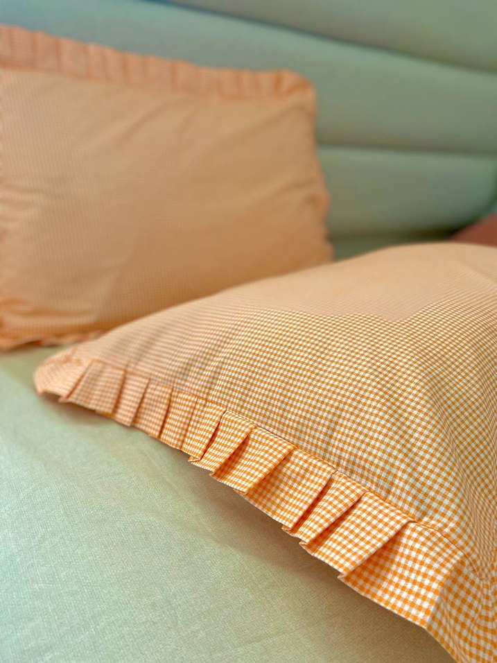 Pötikare Yastık Kılıfı Fırfırlı - Görsel 3