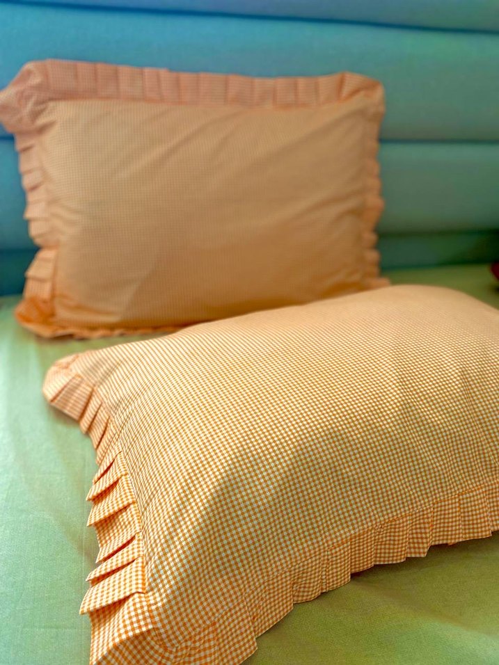 Pötikare Yastık Kılıfı Fırfırlı - Görsel 4