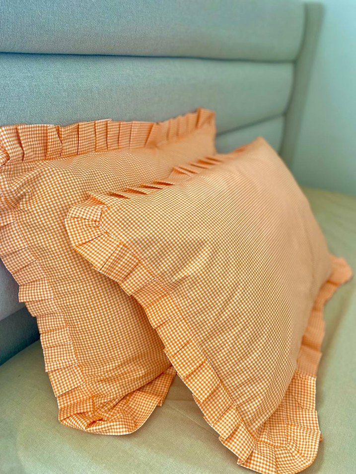 Pötikare Yastık Kılıfı Fırfırlı - Görsel 5