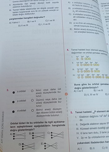 TYT AYT KİMYA SORU BANKASI 2'Lİ beraber - Görsel 5