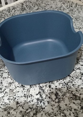 Gri Plastik Süzgeç+ Sepet - Görsel 2