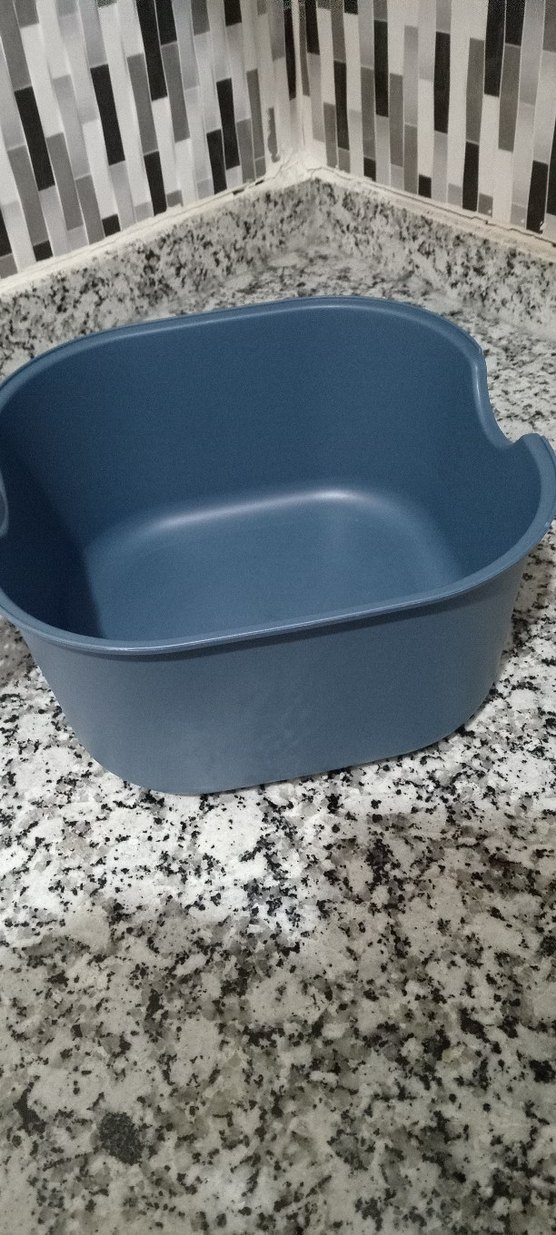 Gri Plastik Süzgeç+ Sepet - Görsel 2