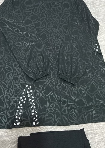 SİYAH ALT ÜST Takım #Tunik - Görsel 2