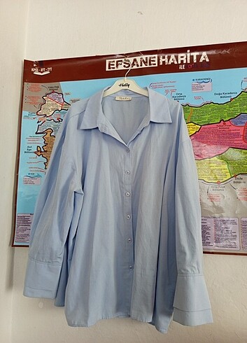 Oversize yazlık gömlek