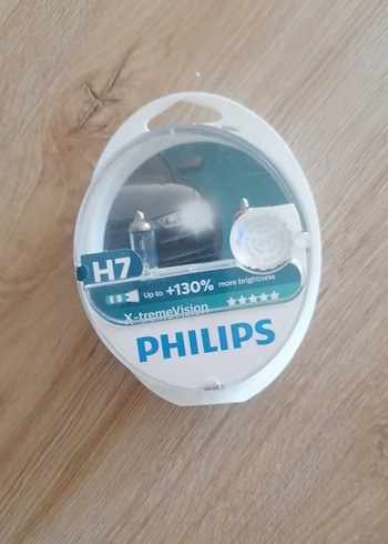 Beden beyaz Renk PHILIPS H7 +130% Mavi Far Ampulü