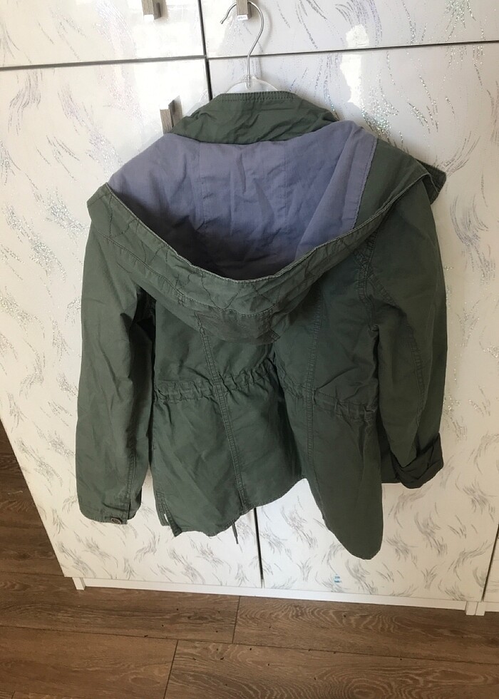 Kapüşonlu ceket - Görsel 4