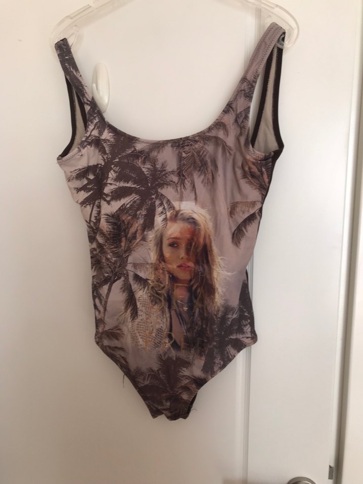 Bohem Desenli Kolsuz Mayo - Görsel 2