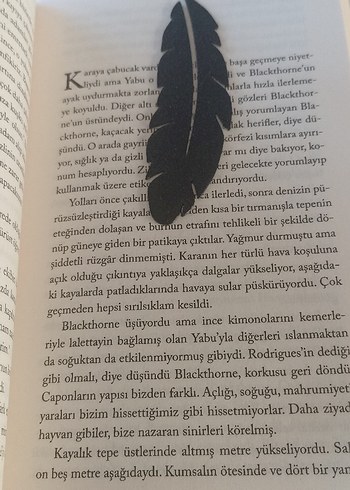 Tüy Şekilli Kitap Ayracı - Görsel 2