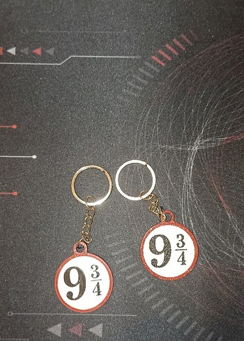 Çift Yüzlü Harry Potter Anahtarlık - Görsel 3