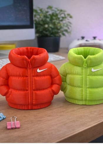 Şişme Mont Nike Kalemlik - Görsel 2