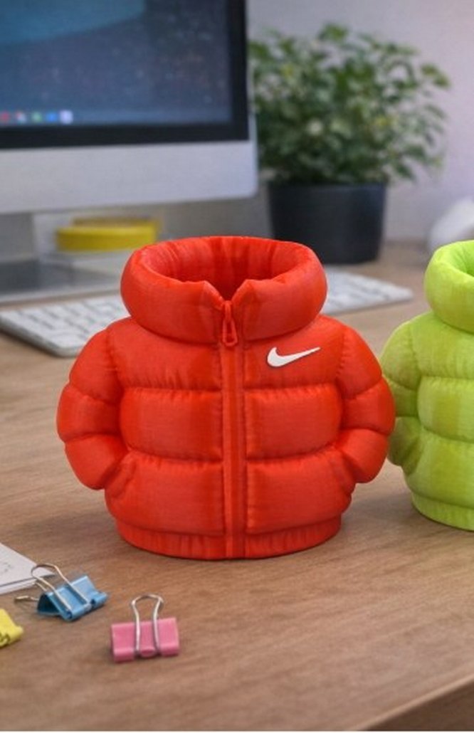 Şişme Mont Nike Kalemlik - Görsel 3