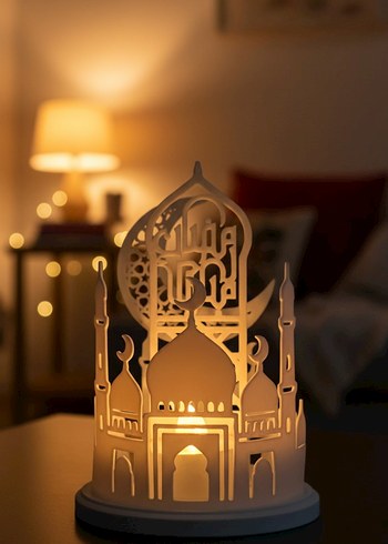 1 Adet Ramazan Kandili+ 1 Adet Mum Işık - Görsel 4