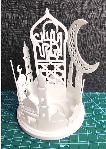 1 Adet Ramazan Kandili+ 1 Adet Mum Işık - Görsel 7